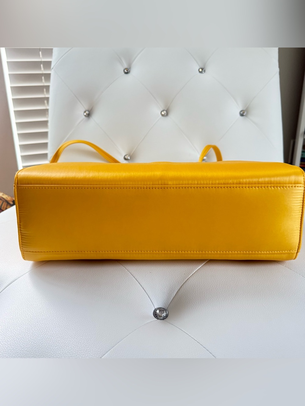 Telfar Medium  Shopping Bag Yellow Puffy Tote - Picture 8 of 9